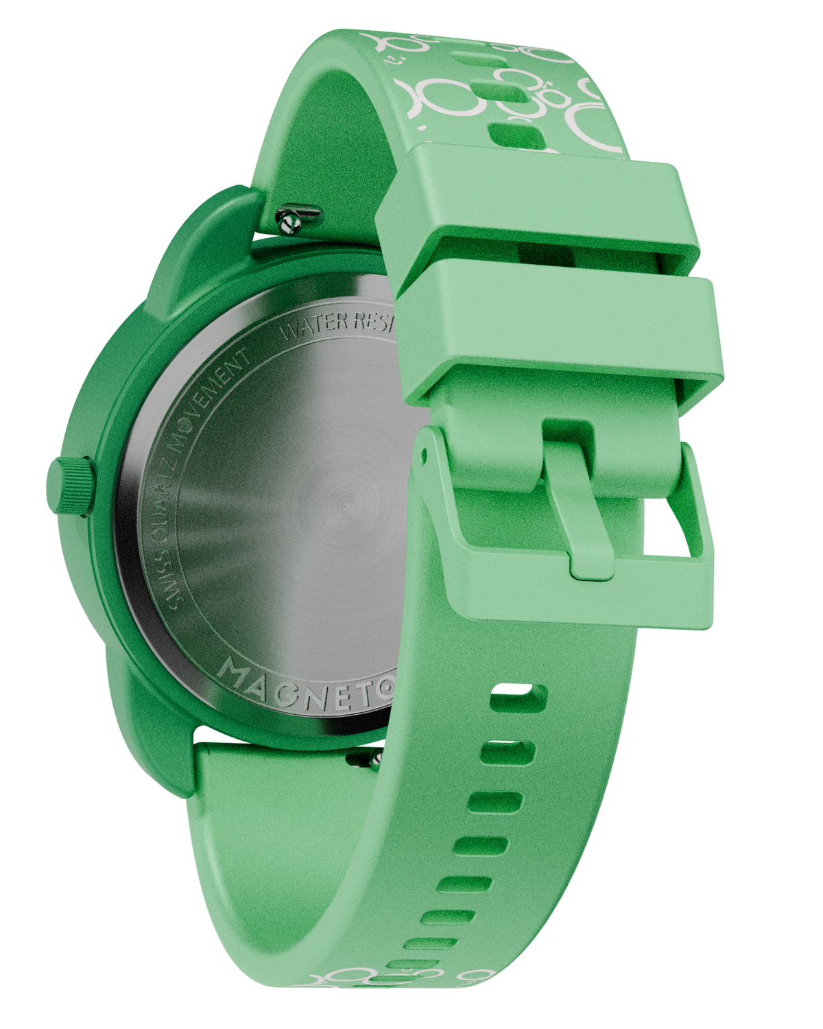 Kinder-Uhr Bubbles Green
