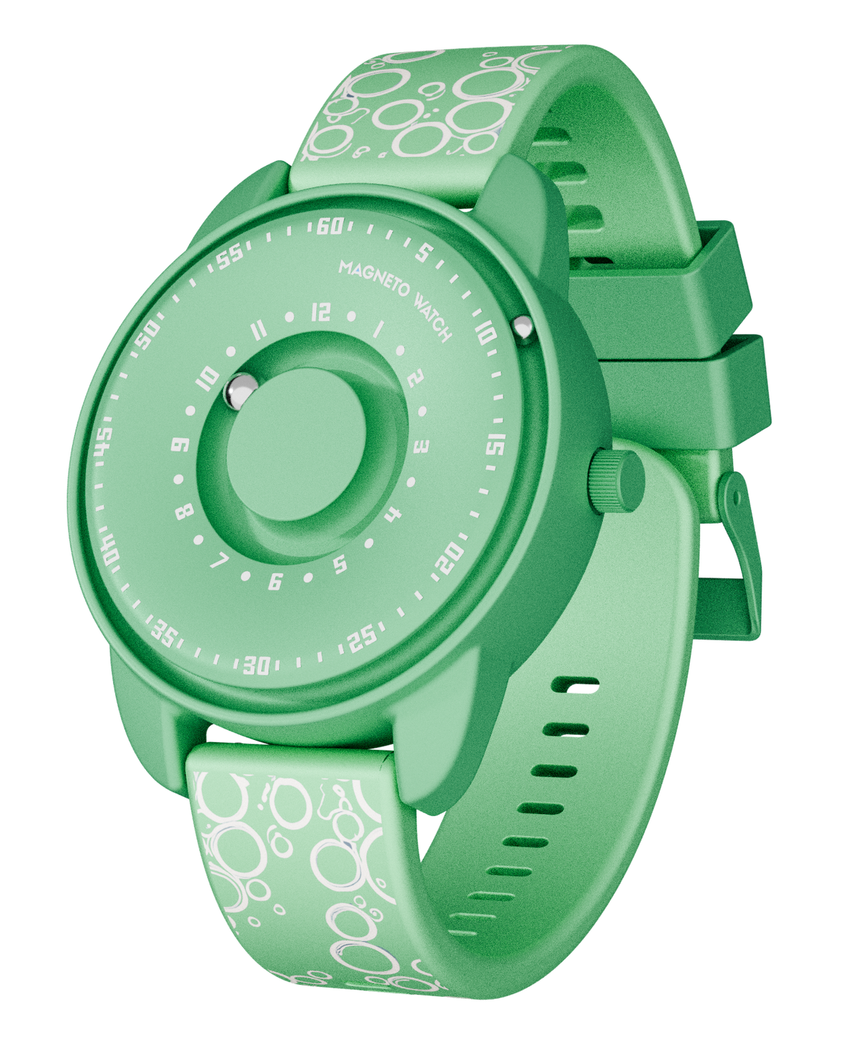 Kinder-Uhr Bubbles Green