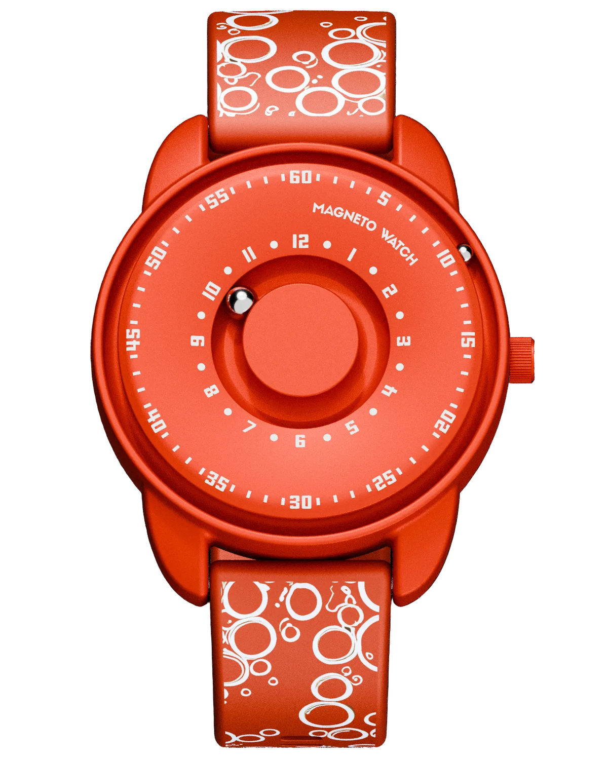 Kinder-Uhr Bubbles Red